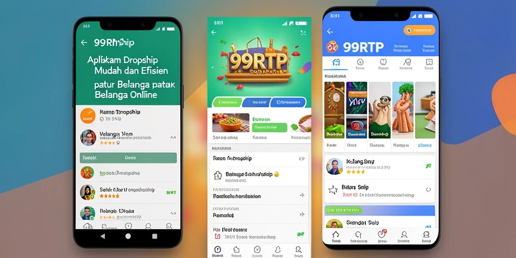 Tampilan antarmuka 99RTP yang intuitif untuk dropship.