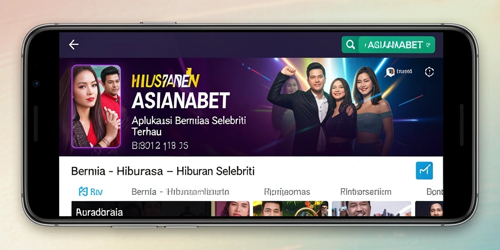 Tampilan antarmuka ASIANABET yang menarik dan mudah digunakan.
