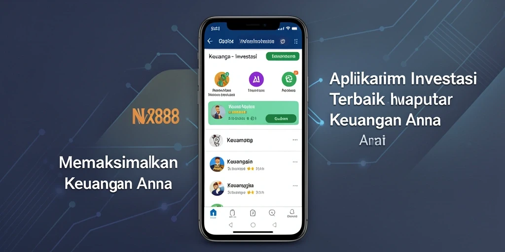Antarmuka pengguna NX888 yang intuitif dan menarik.